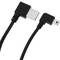 Kabel USB-A 2.0-Stecker abgewinkelt zu Mini USB-B-Stecker abgewinkelt 20 cm
