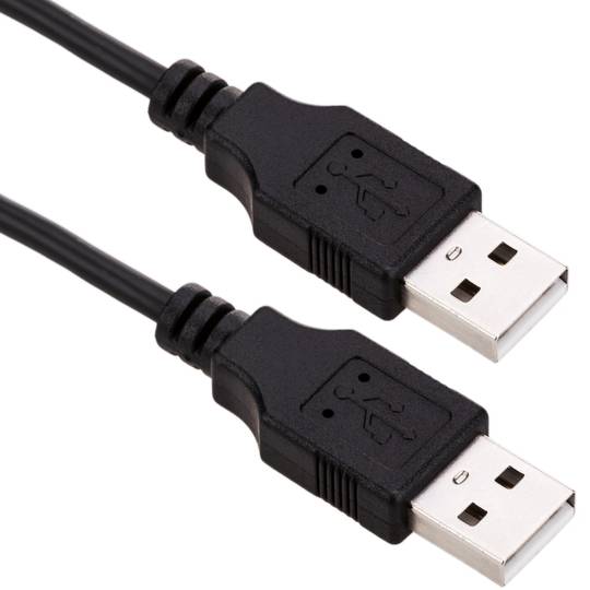 USB 2.0-kabel (AM / AM) 0.2m