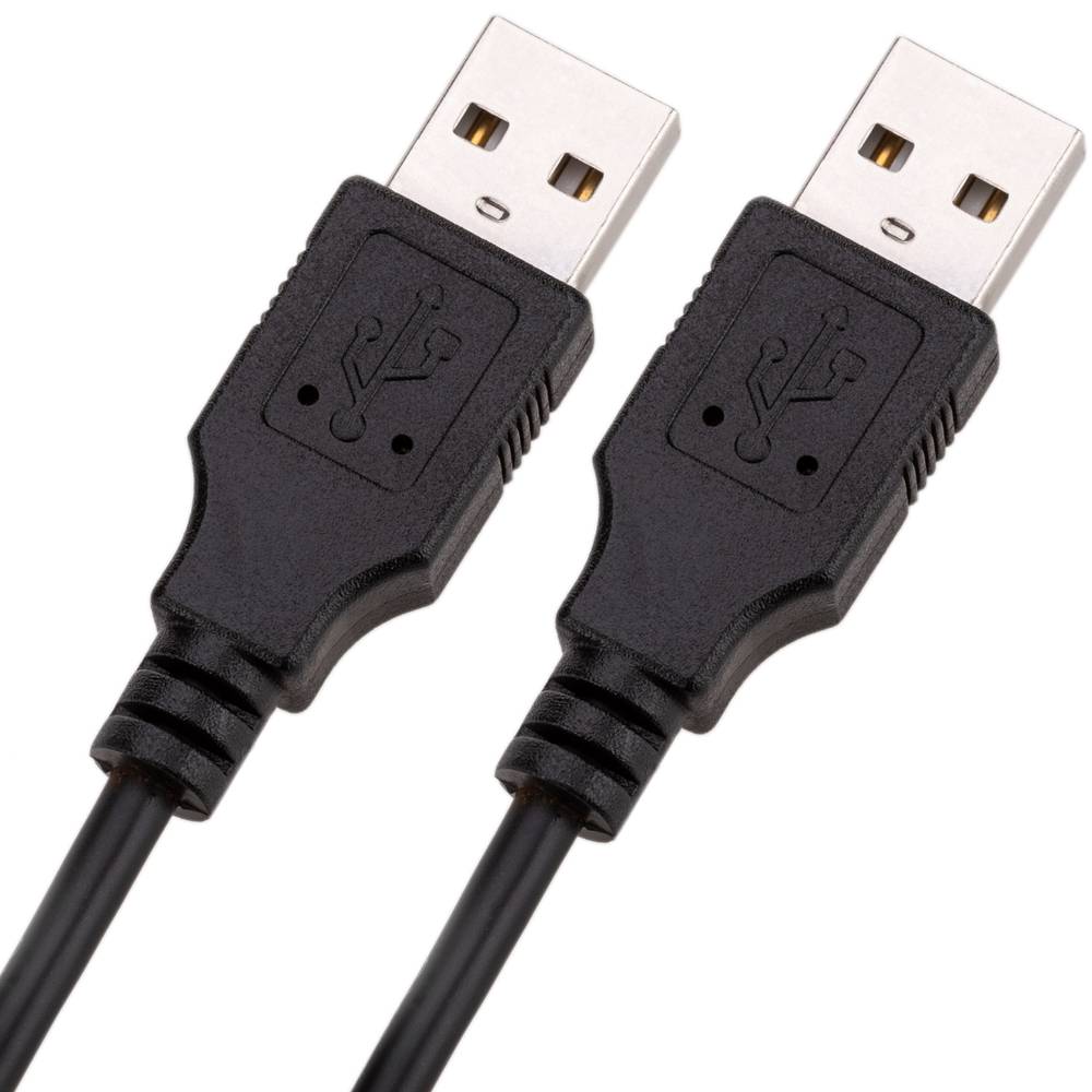 USB 2.0-kabel (AM / AM) 0.2m
