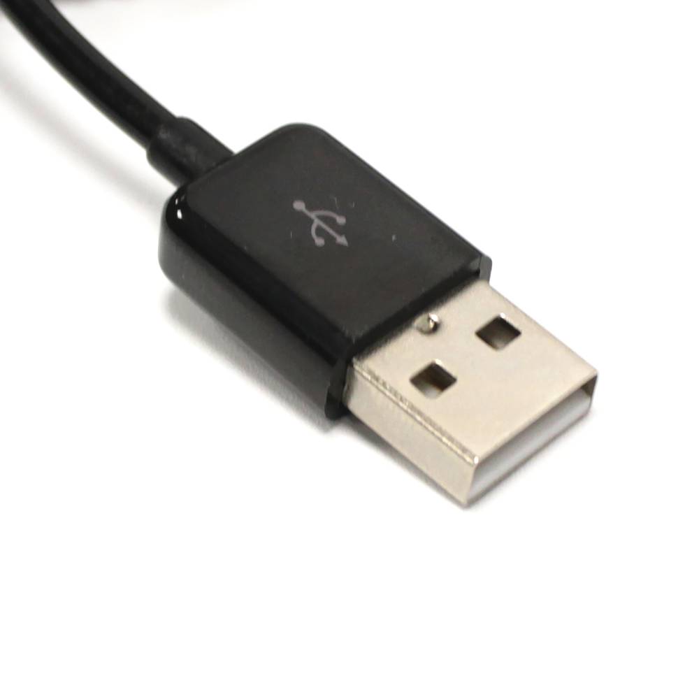 Cable USB 2.0 (AM/AM) 1m rizado