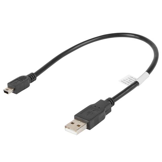 Cavo USB Lanberg CA-USBK-10CC-0003-BK USB A 2.0 maschio a mini USB maschio 30 cm nero
