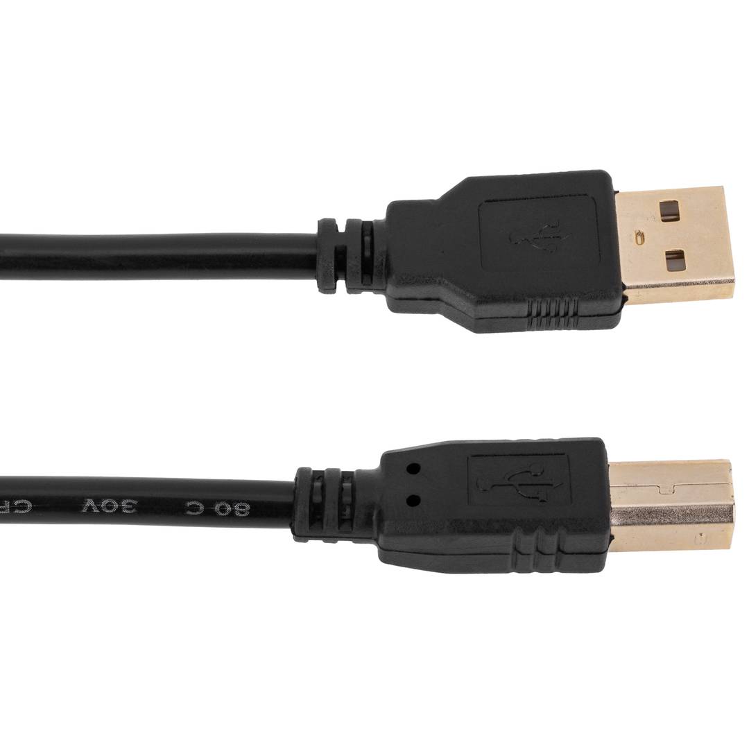 Super Cable USB 2.0 (AM/BM) 10m - Cablematic