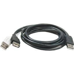 Cable USB 2.0 de doble alimentación 2AM a AH 3m