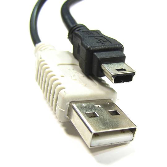 Dual USB 2.0 Cable 2:00 a.m. to mini USB power 1.2m