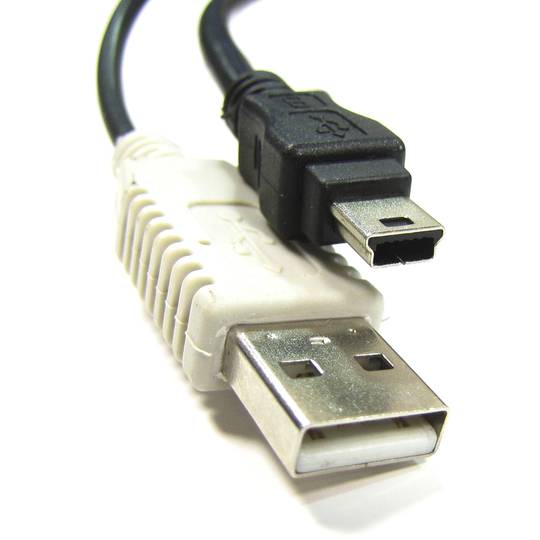 Dual USB 2.0-Kabel 3m Leistung 2.00 bis mini USB