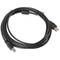 Kabel do drukarki Lanberg USB A męski na USB B męski Ferrytowy 3 m czarny CA-USBA-11CC-0030-BK