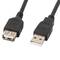 Cable allargador de Lanberg USB A 2.0 mascle a USB A 2.0 femella 5 m negre CA-USBE-10CC-0050-BK