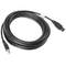Lanberg Druckerkabel USB A Stecker auf USB B Stecker 5 m schwarz CA-USBA-10CC-0050-BK
