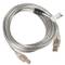 Lanberg printer cable USB A male to USB B male Ferrite 5 m transparent CA-USBA-12CC-0050-TR