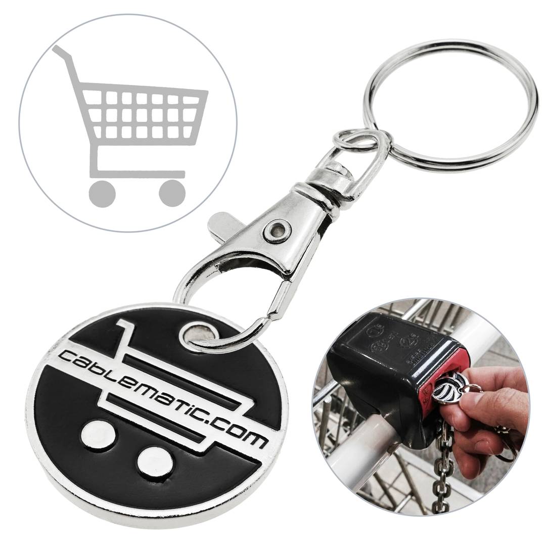 Llave de contacto y apertura de puertas anti virus y microbios.