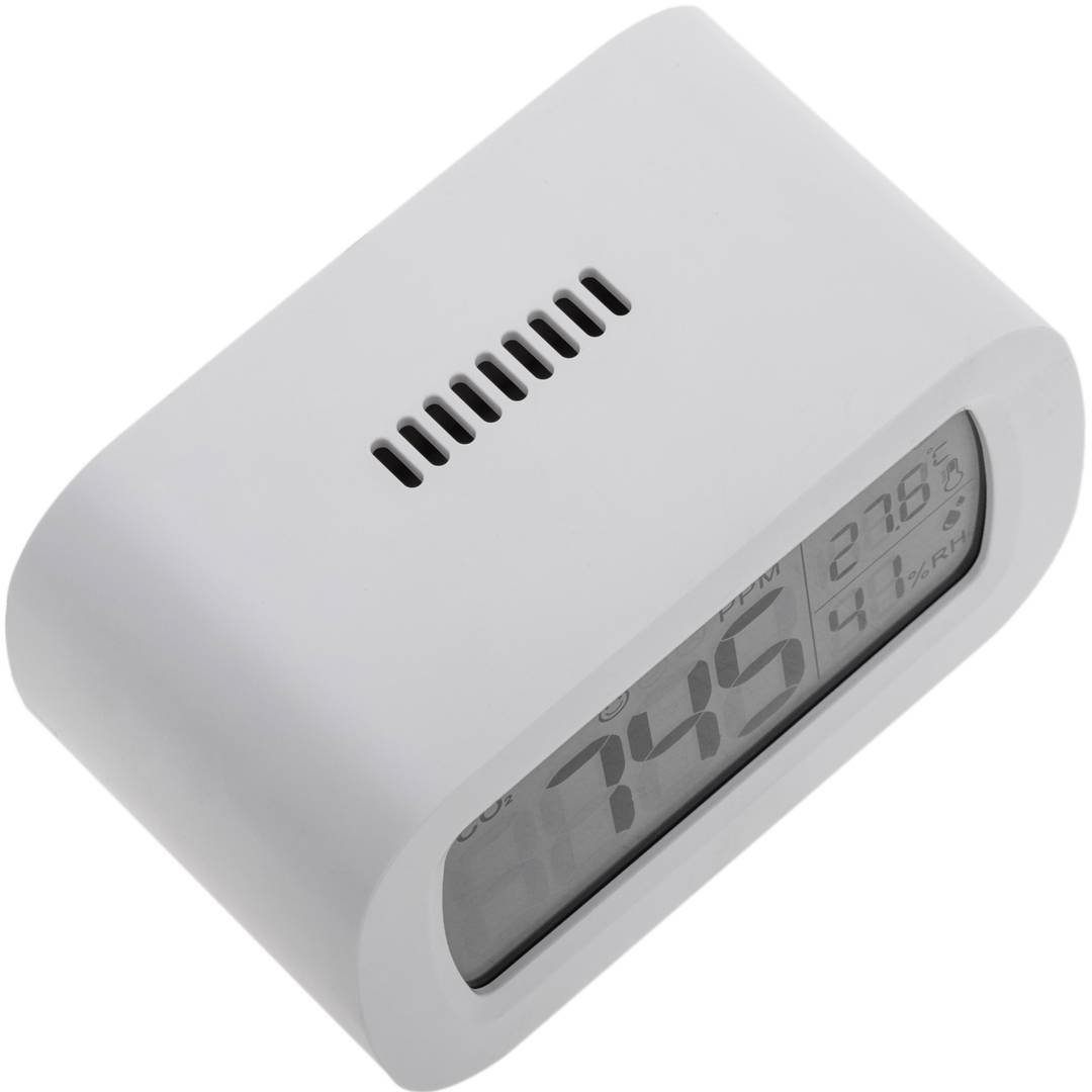 Medidor de CO2 interno e monitor com temperatura e umidade do ar