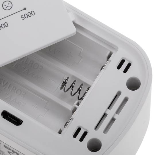 Medidor de CO2 interno e monitor com temperatura e umidade do ar