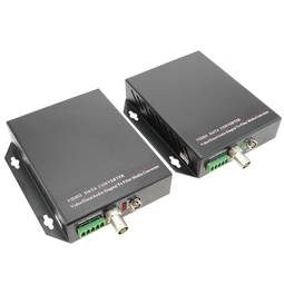 Video by fiber optic 20Km singlemode RS232 RS485 1V 2V