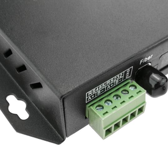 Vídeo a través de fibra óptica monomodo 20Km 2V RS485 RS232