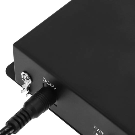 Vídeo sobre fibra óptica monomodo 20 km 4V RS485