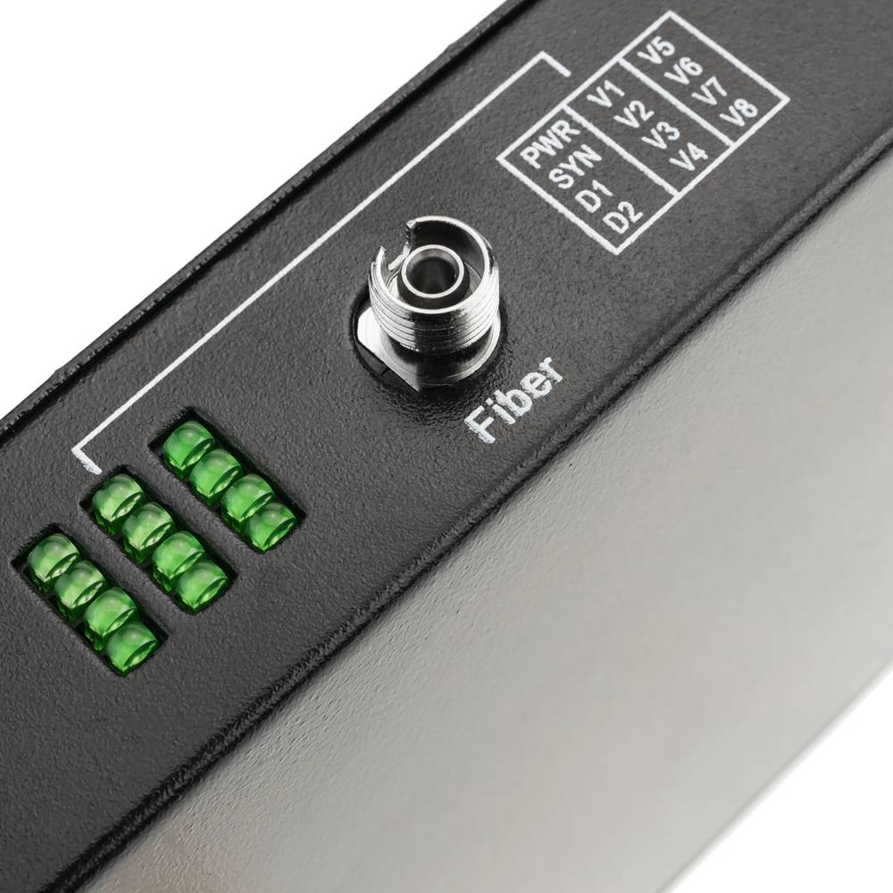Video by 20Km singlemode fiber optic RS485 8V