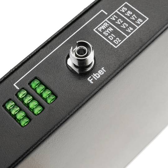 Video by 20Km singlemode fiber optic RS485 8V
