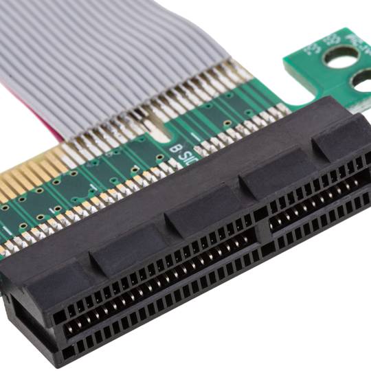 4X PCIe Verlängerung 19cm Kabel Riser-Karte - Cablematic