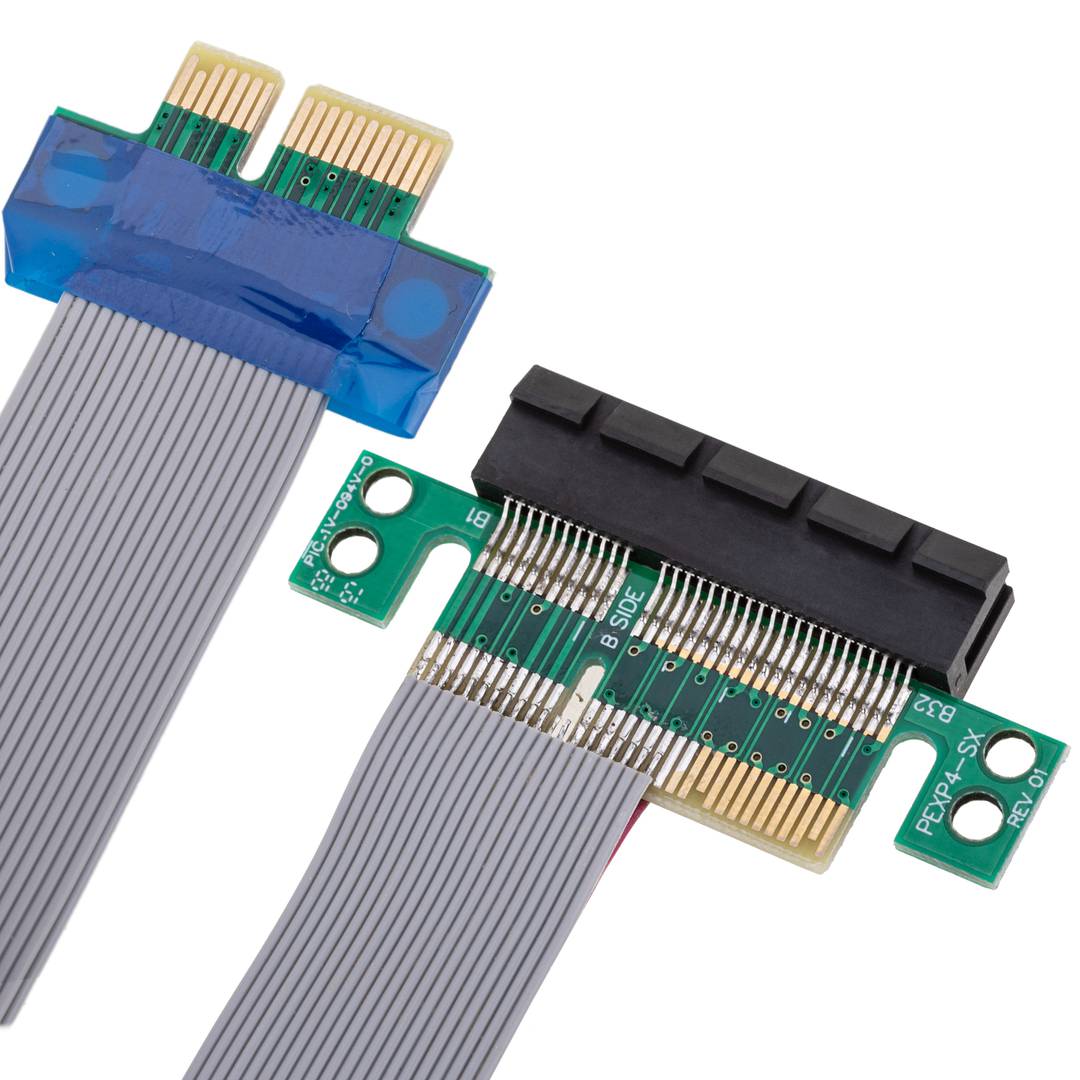 Cable extensión PCIe 4X 19cm riser card