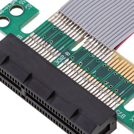 Cable extensión PCIe 4X 19cm riser card