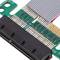 Cable extensión PCIe 4X 19cm riser card