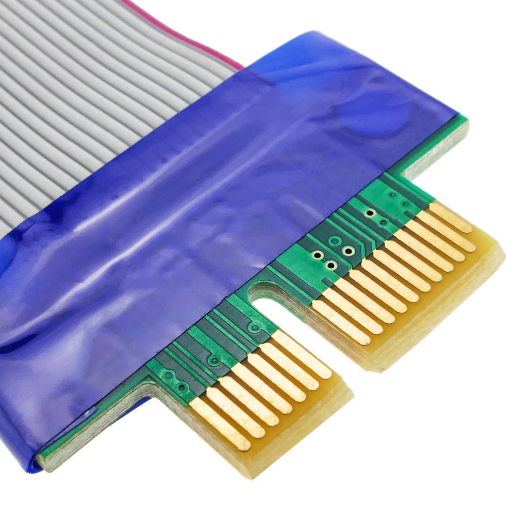 Cable extensión PCIe 1X 19cm riser card