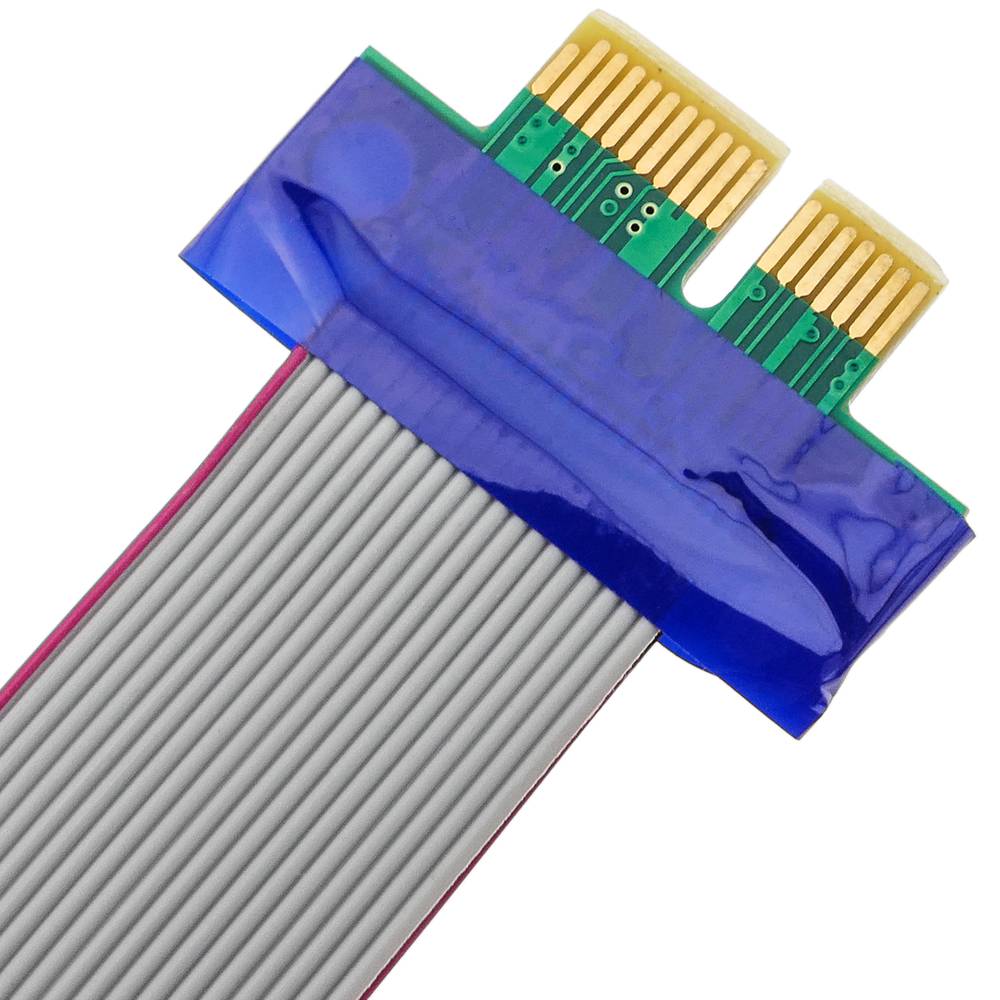 Cable extensión PCIe 1X 19cm riser card