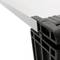 Canopy awning for door and window 150x100cm Patio cover shelter black