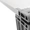Tejadillo de protección 150x100cm Marquesina para puertas y ventanas gris