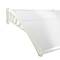 Telhado de proteção 120x90 cm transparente. Marquesinha para portas e janelas com suporte branco