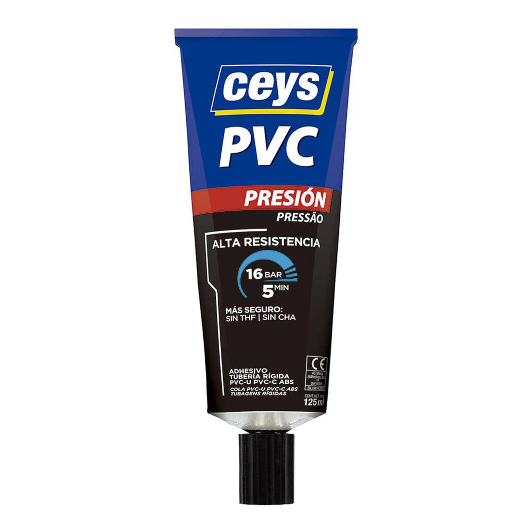 Adhesivo PVC de tubo de presión 125ml Ceys 900201