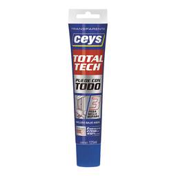 Adhesivo total tech transparente tubo de 125ml Ceys 507242