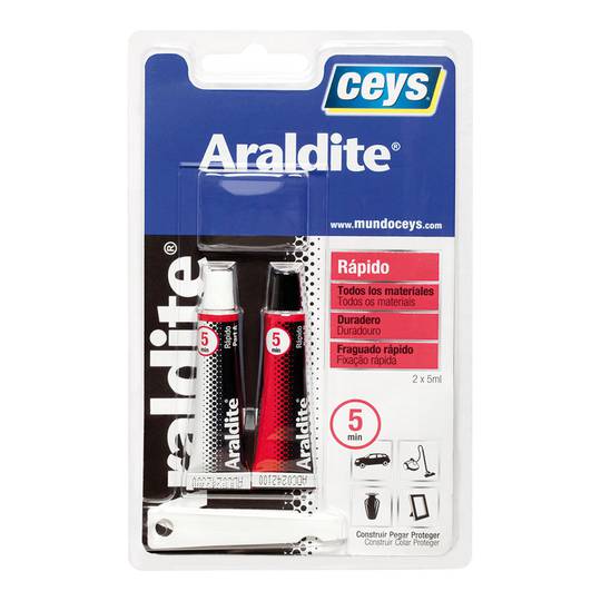 Araldite adesivo rápido 5+5 ml Ceys 510206