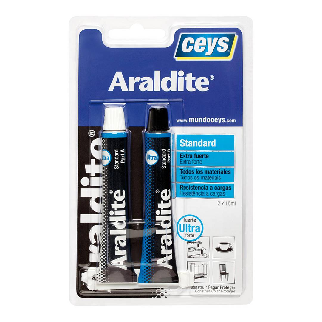 Adhesivo estandar Araldite de 15+15 ml Ceys 510107