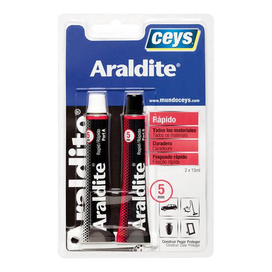 Szybki klej Araldite 15+15 ml Ceys 510207