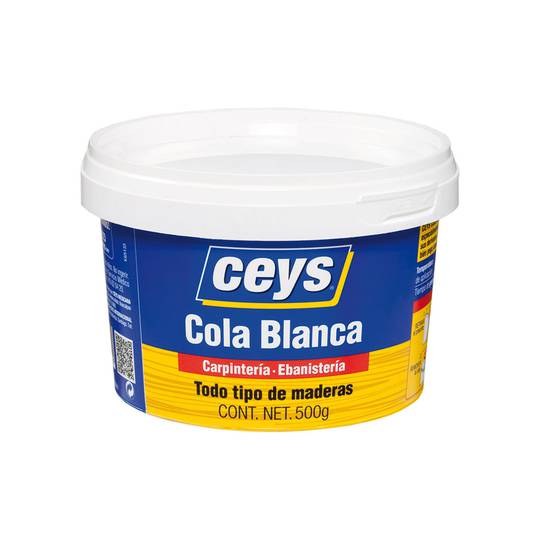 Bote de 1/2kg de cola blanca para madera Ceys 501703