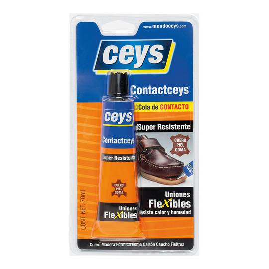 Cola de contacto super resistente 70ml Ceys 503402