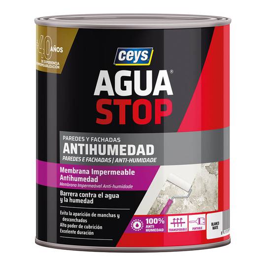 Impermeabilizzante interno ed esterno 750 g Ceys 902815
