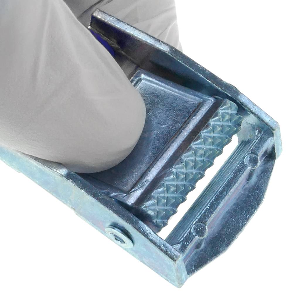 Correa de sujeción con hebilla 25 mm x 4 m 250 kg azul (pack 4)