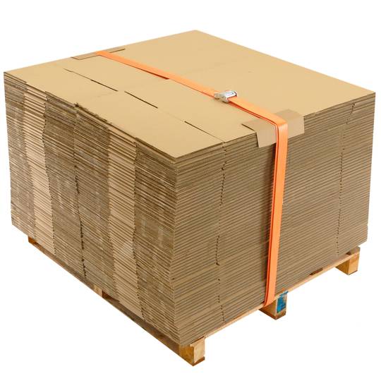 Pack of 2 Ratchet tie down straps with buckle 5m x 50mm 1200 Kg, Color orange