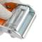 Pack of 2 Ratchet tie down straps with buckle 5m x 50mm 1200 Kg, Color orange