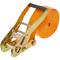 Lot de 2 sangles d'arrimage à cliquet 5m x 50mm 5000Kg, couleur orange