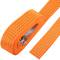 Cinghia di carico, Cinghie a cricchetto con gancio di sicurezza 4.5m x 50mm 5000Kg per sollevamento e traino, Colore arancione