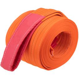 Webbing Sling, Cargo Sling 5 m x 300 mm 10.000 Kg for lifting hoisting and cranes, orange colour
