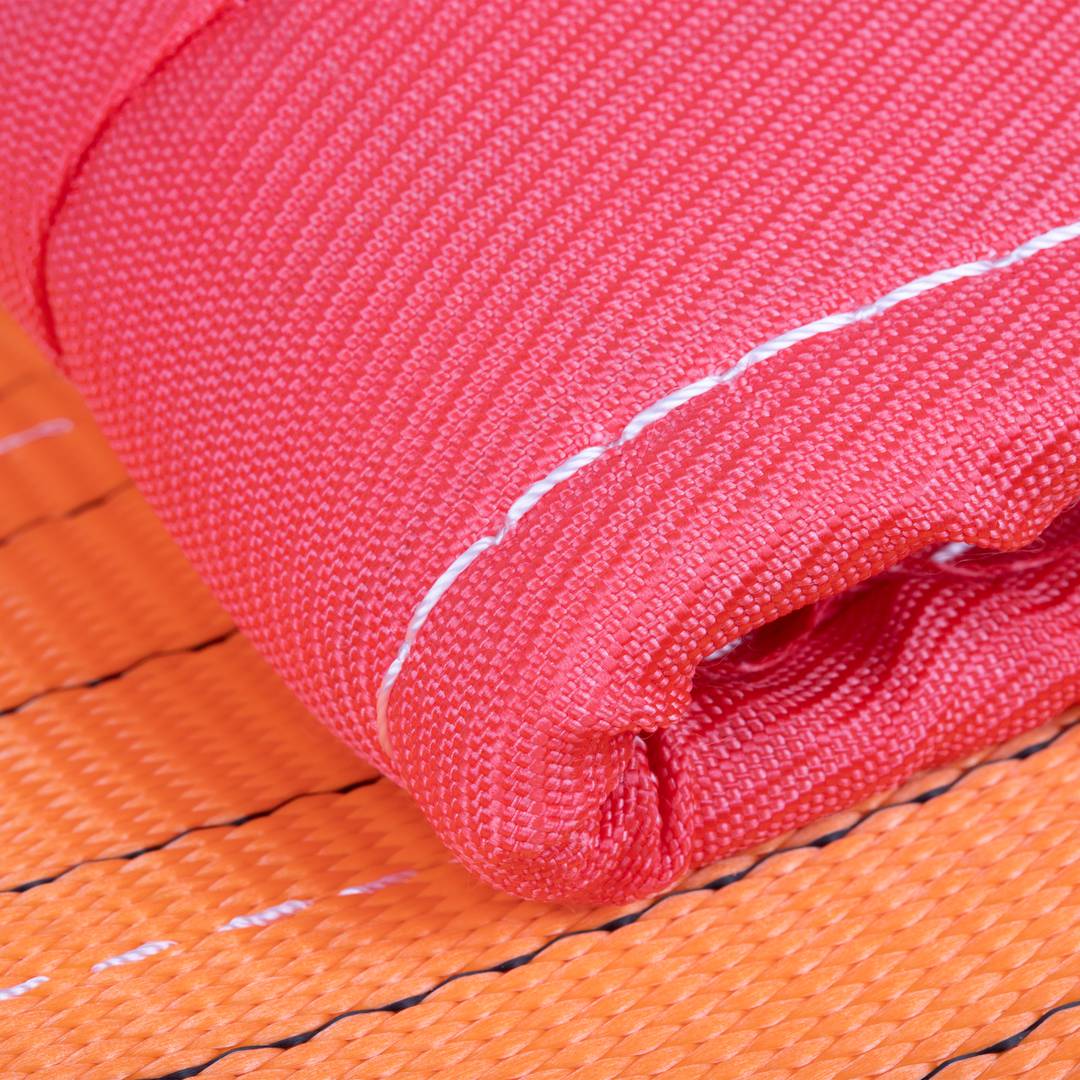 Webbing Sling, Cargo Sling 5 m x 300 mm 10.000 Kg for lifting hoisting and cranes, orange colour