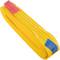 Cinghia di carico, cinghia di imbracatura 10m x 90mm 3000Kg per sollevamento e gru, Colore giallo