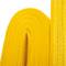 Cinghia di carico, cinghia di imbracatura 10m x 90mm 3000Kg per sollevamento e gru, Colore giallo