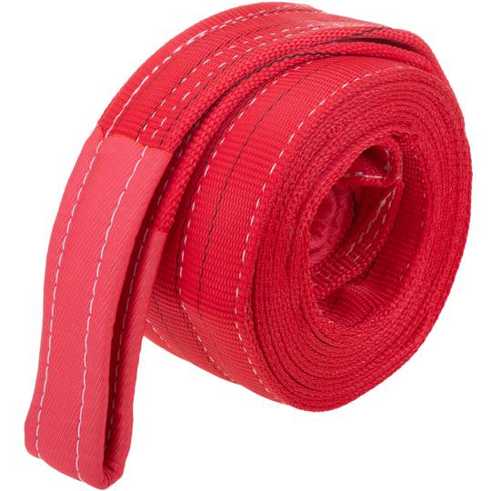 Cinghia di carico, cinghia di imbracatura 10m x 150mm 5000Kg per  sollevamento e gru, Colore rosso - Cablematic