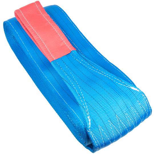Webbing Sling, hijsband 10m x 240mm 8000Kg voor hijsen en kranen, Bruine kleur