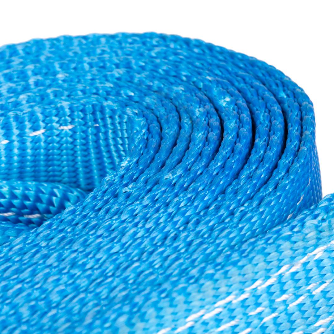 Webbing Sling, hijsband 10m x 240mm 8000Kg voor hijsen en kranen, Bruine kleur